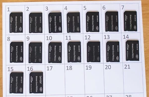 1x 512mb Sony Memory Stick (Pro Duo) Memory Card #04 - Picture 1 of 4