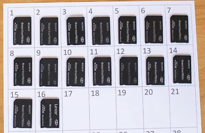 1x 512mb Sony Memory Stick (Pro Duo) Memory Card #04 - Image 1 of 4