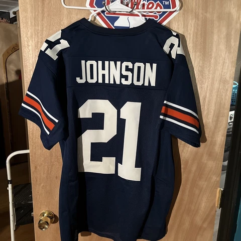 Kerryon Johnson Custom Made Auburn Jersey Cover