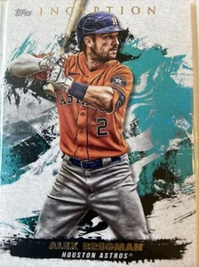 2021 Topps Inception Alex Bregman Houston Astros - Picture 1 of 2