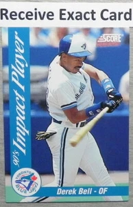 Derek Bell 1992 Score Card #23 from 90's Impact Player Set _ Exact Card (P) - Picture 1 of 2