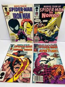 1984 Spider-Man Marvel Comics Team-Up Lot 145 , 146, 147, Ann 7 FN Cond - Picture 1 of 21