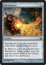 1x Shriekhorn LP, English MTG Mirrodin Besieged