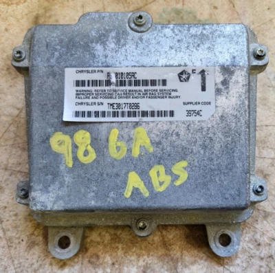 Jeep TJ Wrangler 2001-2003 OEM bolsa SRS módulo de control P56010300AC ENVÍO GRATUITO Foto 1 de 4