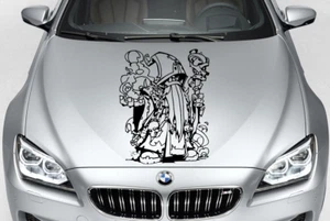 Tribal Wizard Fantasy Anime Vinyl Decal Graphic Car Truck Hood Side USA - Foto 1 di 1
