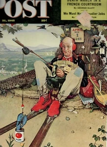 Die Samstagabendpost - Aprilscherz Brief - 31. März 1945 - nur Brief - Bild 1 von 1