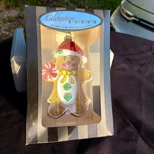 Christopher Radko Lebkuchenmann Ornament - Bild 1 von 4