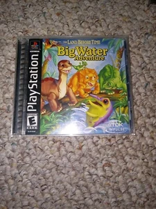 Land Before Time: Big Water Adventure (PS1) CIB Black Label testato - Foto 1 di 3