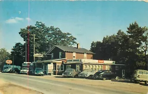 MARYLAND ROADSIDE ROUTE 50 BACKBONE MOUNTAIN INN VISTA POSTAL VINTAGE - Imagen 1 de 2