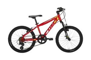 BICICLETTA ALPINA FLIP MOUNTAIN BIKE 20" ACCIAIO 6V ANTERIORE ROSSO RAGAZZO KIDS - Foto 1 di 1