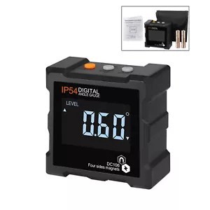 Magnet Digital Protractor Level Box Angle Finder Bevel Gauge Meter Inclinometer - Picture 1 of 12