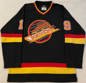 Markus Naslund 1995-97 Vancouver Canucks Skate Hockey Jersey Men's Small - Picture 1 of 6
