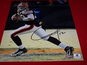 COLT McCOY CLEVELAND BROWNS  Signed 8x10 Football PHOTO GLOBAL CERTIFIED - Picture 1 of 3