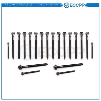 Conjuntos de parafusos de cabeça SOHC para 97-11 Ford Explorer Mustang Ranger Mazda Mercury 4.0L - Imagem 1 de 4