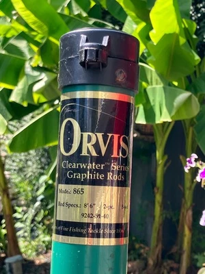 Barra de mosca Orvis 865 8'-6" 2 piezas Foto 1 de 4