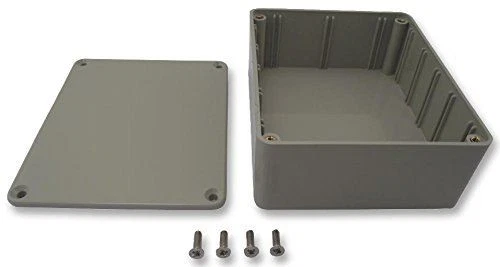 MB3 ABS GREY PLASTIC ELECTRONICS PROJECT BOX ENCLOSURE 118 X 98 X 45MM - Image 1 of 1