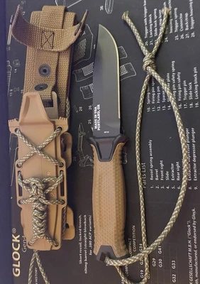 AUTÉNTICO Cuchillo Gerber StrongArm Hoja Fija Full Tang Borde Liso Hecho en EE. UU. Foto 1 de 4