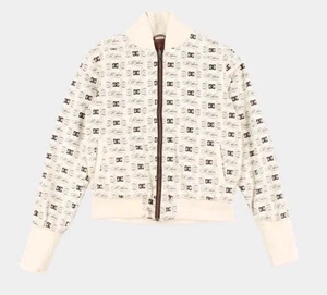 DC Shoes Chaqueta Bomber Reversible Y2k Mujer Med Marrón Y Blanco  - Imagen 1 de 5