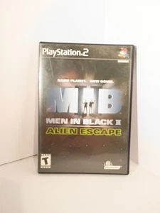 Men in Black II : Alien Escape (Sony PlayStation 2, 2002) avec notice - Photo 1/14