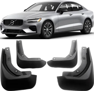 Genuine Full Set Splash Guards Mud Flaps Fender FOR 2019-2025 Volvo S60 Sedan - Picture 1 of 9