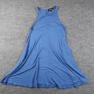 Abito Lulus donna piccolo senza maniche svasato casual made in USA rayon spandex - Foto 1 di 12