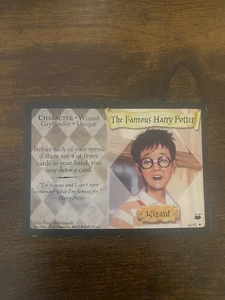 Juego de cartas coleccionables Harry Potter Diagon Alley The Famous Harry Potter 26/80 - Imagen 1 de 3
