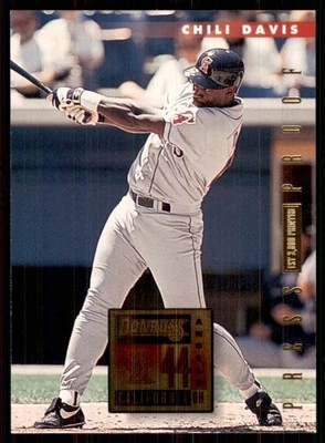 1996 Donruss Press Proof /2000 #122 Chili Davis California Angels - Image 1 of 2