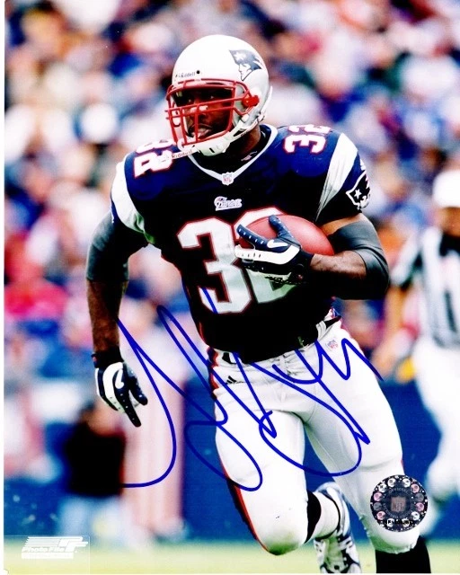 Foto firmada por Antowain Smith de los New England Patriots de 8x10 pulgadas * 2x campeón del Super Bowl Foto 1 de 1