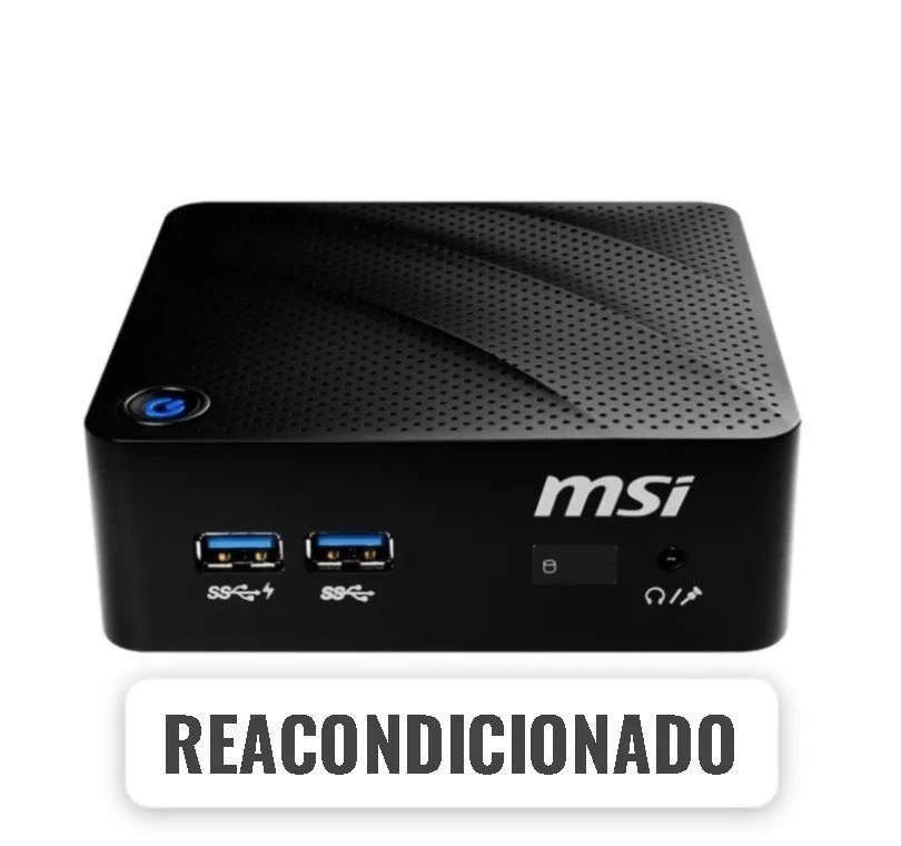 MSI CUBI N 8GL-002BEU-BN6000XX BS-B171 RAM 4GB - SSD 128GB - Imagen 1 de 1