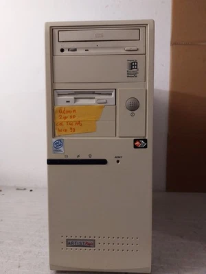 Retro PC Celeron 266 MHz 2GB HDD 2x ISA Windows 98 - Bild 1 von 4