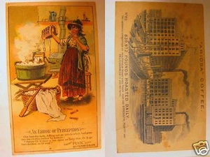 TRADE CARD ARIOSA COFFEE NO 89 - Picture 1 of 1