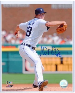 Andrew Miller handsigniertes 8x10 Foto Auto — Echtheitszertifikat (Fanatic U) | Tigers - Bild 1 von 2