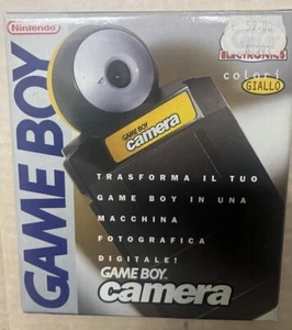 NINTENDO GAME BOY CAMERA DIGITALE NES GAMEBOY COLORE Giallo Yellow NEW - Bild 1 von 2