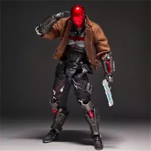 Giacca Cappuccetto Rosso 1/12 Batman Arkham Knight Vestiti per 6" Figura Accessori Giocattolo - Foto 1 di 5
