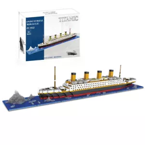 Set Titanic Schiff 1878PCS Bauklotz Baublock Kinder und Erwachsenens Spielzeug - Bild 1 von 7