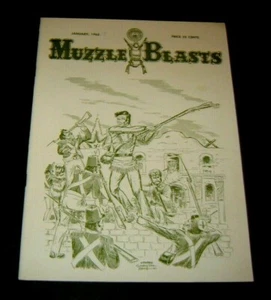 Muzzle Blasts Magazine January 1962 Muzzle Loading Riffle Association GUNS - Picture 1 of 2