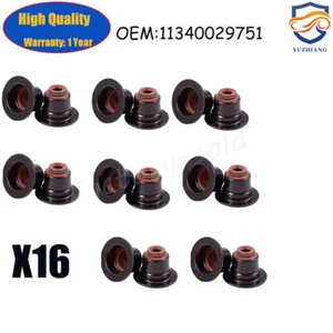 Juego de 16 sellos de vástago de válvula para BMW E63 E64 E71 550I 750Li X5 11340029751 - Imagen 1 de 9