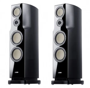 Canton Reference 3 K - HighEnd Standlautsprecher Paar Schwarz HG UVP war 10700 € - Bild 1 von 2