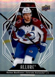 2022-23 Upper Deck Allure Hockey #1 Nathan MacKinnon Colorado Avalanche - Picture 1 of 2