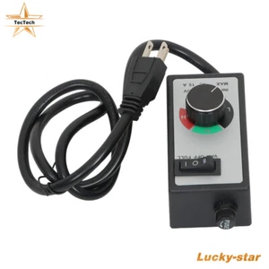 Variable Speed Controller Electric Motor Rheostat AC 120V Newest For Router Fan - Picture 1 of 12