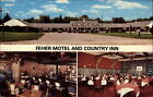 Feher Motel Country Inn Route 206 Multi-View Newton New Jersey ~ 1970S