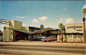 PHOENIX, ARIZONA - AUTOLODGE MOTEL - VINTAGE POSTKARTE - Bild 1 von 2