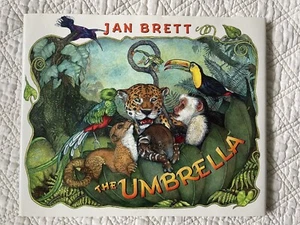 The Umbrella By Jan Brett Hardcover With Dust Jacket - Picture 1 of 3