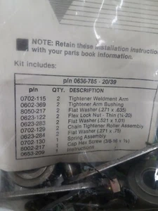 0636-785 ARCTIC CAT CHAIN TENSIONER ROLLER UPDATE KIT 20/39 - Picture 1 of 3