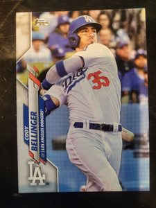 2020 Topps Series 1 Silver Rainbow Foil #50 Cody Bellinger (Dodgers)