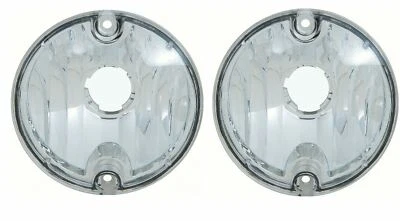 Conjunto de abajures de estacionamento REA com lente e acabamento 1974-1977 Chevrolet Camaro - Imagem 1 de 4