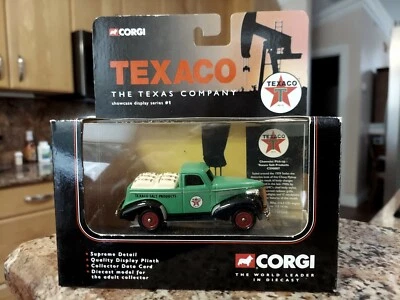 2001 CORGI TEXACO FIRE HEROES "CHEVY PICK-UP TEXACO SALT PROD." ( CS90007 ) MIP - Image 1 of 4
