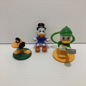 Vintage Bundle Disney Warner Bros Louie Daffy Scrooge Mcduck Figurines Toy