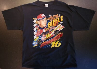 Camiseta Greg Biffle Roush Racing #16 NASCAR Chase Authentics Doble Cara Talla XL Foto 1 de 4