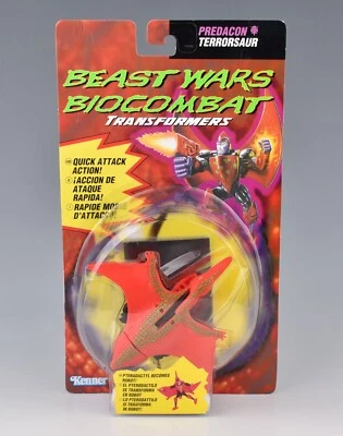 Vintage Kenner Transformers Beast Wars Action Figure - Terrorsaur *MOC* - Image 1 of 4